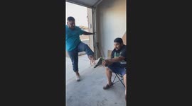 Opening a Bottle With a Kick