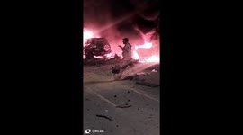 Two Chinese workers killed in blast outside Karachi airport