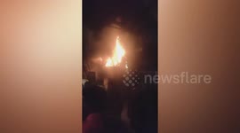 House fire kills family of seven in India