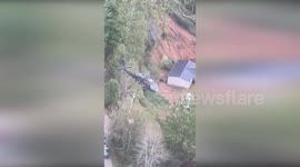 National Guard helicopter rescues stranded residents in North Carolina