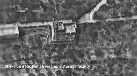 Lebanon: The IDF struck Hezbollah terrorist targets and weapons storage facilities in Beirut