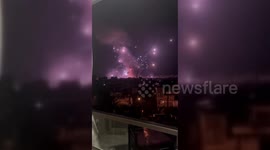 Lebanon: Scenes of the overnight Israeli raids in the southern suburb of Beirut