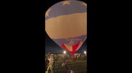 Hot air balloons fill the sky at Albuquerque Balloon Fiesta
