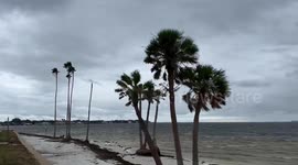 Pre-Hurricane Milton video captured in Tampa Bay