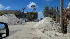 Anna Maria Island before Hurricane Milton, after Hurricane Helene