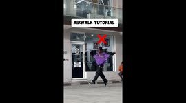This is a tutorial of the VIRAL airwalk..it’s a MADE easy tutorial with two step, the tutorial was made with a bit of humor to make it more fun to watch, Shot this video outside a mall