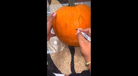 In this video I’m carving and painting a pumpkin to look like a Halloween cat. I used acrylic paint, toothpicks to hold up the ears & just had fun with it. My goal was to try to help people find inspiration during the spooky season
