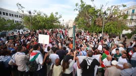 Tunisia: Tunisians Demonstrate in Support of Gaza