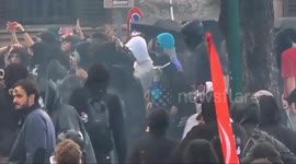 Italy: Clashes erupt at pro-Palestine protest in Rome