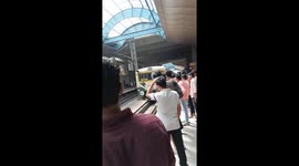 Chennai Air Show: ‘Crazy’ videos show overcrowded stations, people hanging from train doors