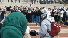 US: Demonstrations At Columbia University On First Anniversary Of Oct 7 Hamas Attack 2