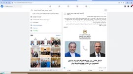 Egyptian, Iranian FMs discuss Middle East situation