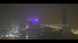 Mexico: Category 5 Hurricane Milton Brings Intense Lightning To Yucatán Peninsula