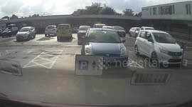 Car park crash