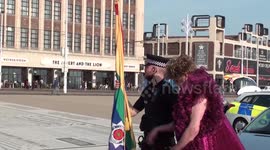 gay police video production interrupted
