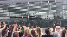 Royal Arrival for Opening of the Welsh Assembly