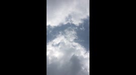 Is this an Angel in todays clouds? 8.6.2016