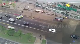 Flash Flooding, Edgware Road, Colindale, UK