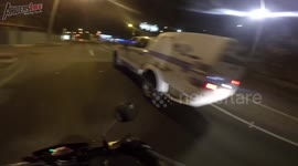 Police officer accuses biker of 'bad riding'