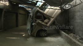 Shocking aftermath of minibus accident in China