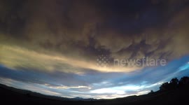 Epic Colorado Sunset Time Lapse