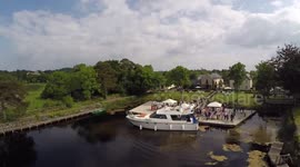 Wedding photographer crashes drone while filming ceremony
