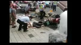 Out-of-control car smashes into electric bikes