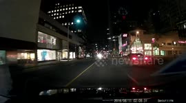 TAXI Driver Caused an Accident on a running traffic by suddenly  stopping  for a customer