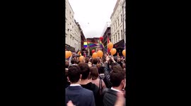 Vigil for Orlando held in Soho, London