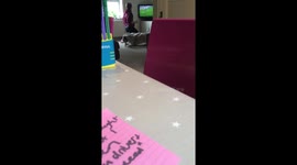 England fan goes crazy after winning goal