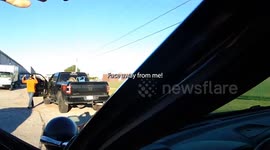 US: Officer's Brave Stand Leads to Arrest of Armed Domestic Abuser