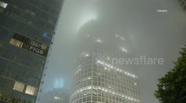 US, Los Angeles: DTLA Spooky Fog