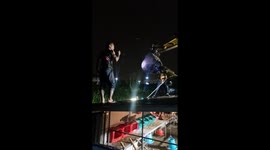 Excavator used to remove huge python from chicken coop