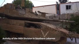 Lebanon: Targeted operations of the 98th Division against Hezbollah strongholds along the border in southern Lebanon