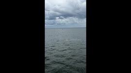 Drifting of Speed boat at Punnamada Lake