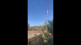 Combat Drone Blows Up Mobile Communications Tower