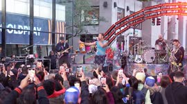 US: Citi Concert series at NBC Today Show featuring Coldplay