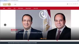 Egyptian president calls for