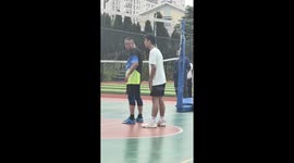 Mistake During Volleyball