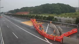 Tesla crashes into road barrier while operating on autopilot