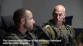 The Commanding Officer of the Northern Command, MG Ori Gordin, held a situational assessment this week