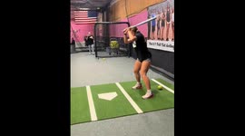 Coach gets hit by ball in Niles, Michigan