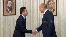 Bulgaria: President Rumen Radev met Chinese manager Luo Shibing