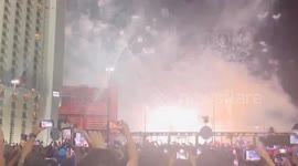 US: Tropicana Hotel In Vegas Imploded With Fireworks Show