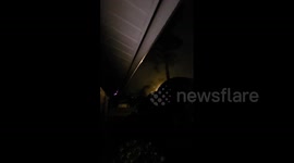 US: Transformer Explosions Reported Across Florida As Hurricane Milton Hits