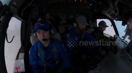 Government storm chasers fly into Hurricane Milton to collect data