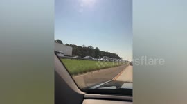 Florida residents leave on Interstate 75 as Hurricane Milton approaches