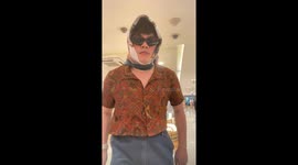 Customer photobombs photo attempt at SM Mall of Asia