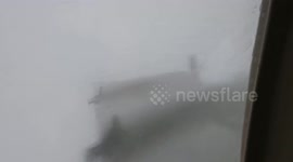 Turbulence hits storm chaser plane monitoring Hurricane Milton in Florida