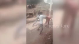 India: Woman brutally assaulted during domestic dispute in northern India